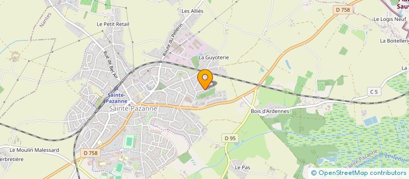 localisation de l'entreprise ASSOCIATION SON'ART à SAINTE-PAZANNE