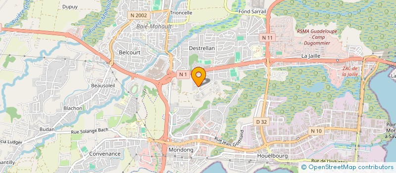 localisation de l'entreprise ASSOCIATION SON DE CORAZON  BAIE MAHAULT