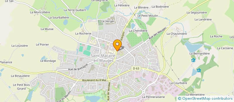 localisation de l'entreprise ASSOCIATION SONGE AFRIQUE LES AMIS D ICCV/NAZEMCE à SEVREMOINE