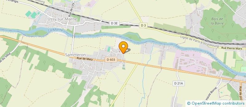 localisation de l'entreprise ASSOCIATION SOPHITEQUE  SAMMERON