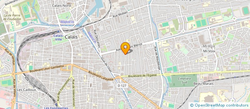 localisation de l'entreprise ASSOCIATION SOPHROLOGIE ET DECOUVERTE à CALAIS