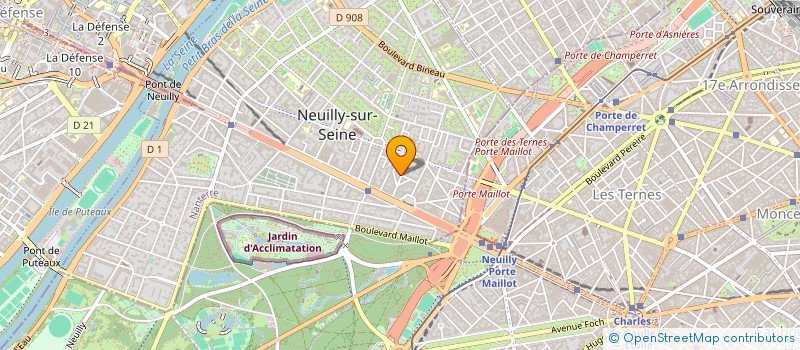 localisation de l'entreprise ASSOCIATION SOS 2.0 - RECOURS ET DEFENSE DES ASSURES à NEUILLY-SUR-SEINE