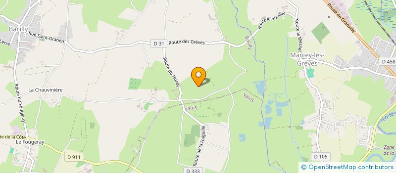 localisation de l'entreprise ASSOCIATION SOS ANIMAUX MALTRAITES ET FOURRIERE  BACILLY