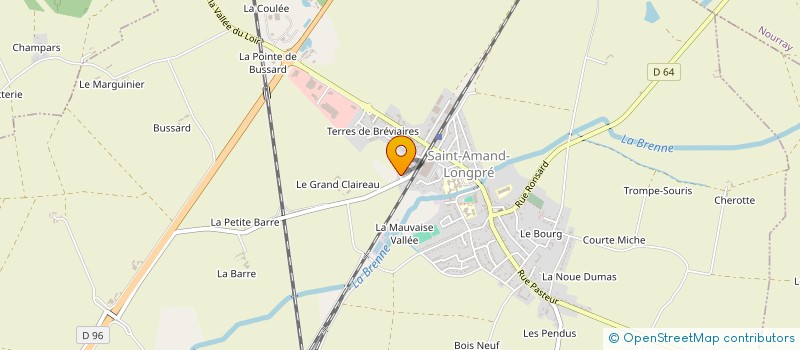 localisation de l'entreprise ASSOCIATION SOS BABY'S POILS EN GALERE  SAVIGNY-SUR-BRAYE