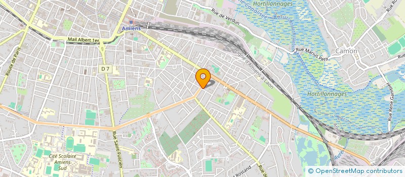localisation de l'entreprise ASSOCIATION SOS CONDUITE à AMIENS