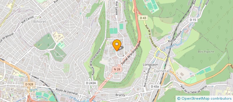 localisation de l'entreprise ASSOCIATION SOUFFLE à ROUEN