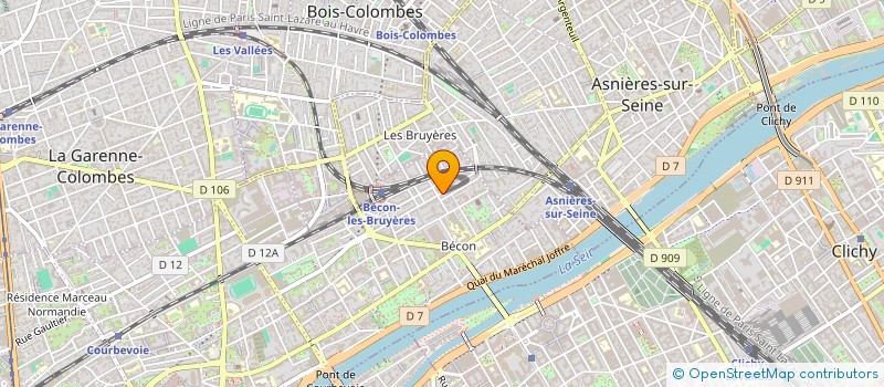 localisation de l'entreprise ASSOCIATION SOUFIA à COURBEVOIE