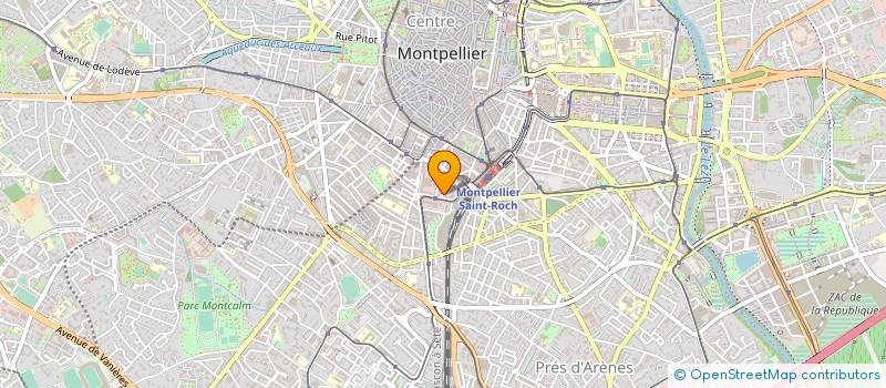 localisation de l'entreprise ASSOCIATION SOULFAM à MONTPELLIER