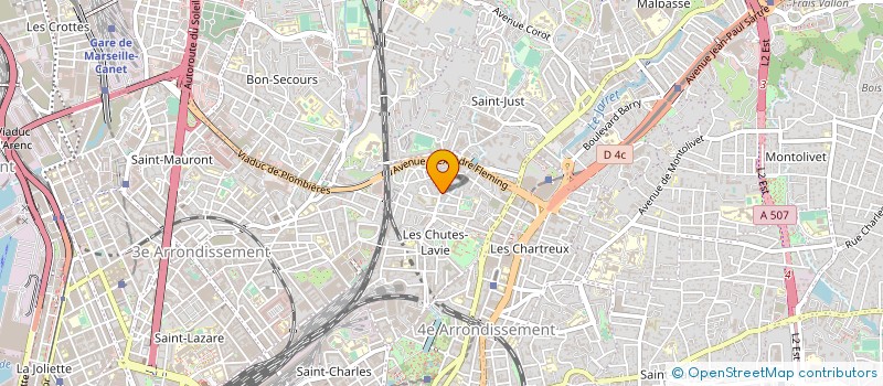 localisation de l'entreprise ASSOCIATION SOUMEI TANGUI à MARSEILLE