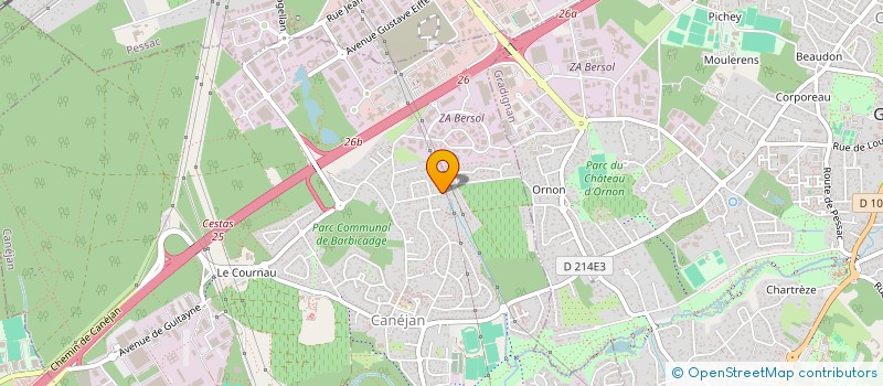 localisation de l'entreprise ASSOCIATION SOURCE DU VIVANT  CANEJAN