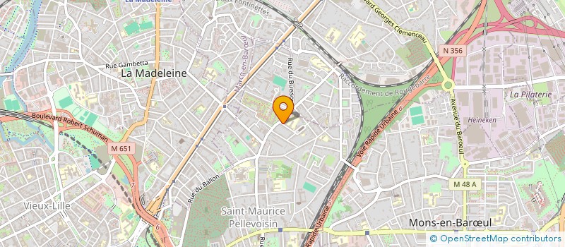 localisation de l'entreprise ASSOCIATION SOURCE EN SOI à LILLE