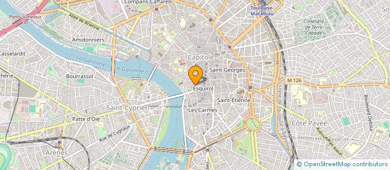 localisation de l'entreprise ASSOCIATION SOURIRE TOULOUSE BOURSE  TOULOUSE