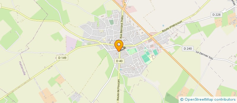 localisation de l'entreprise ASSOCIATION SOUVENIR BENOIT MOTTE  TERRES-DE-CAUX