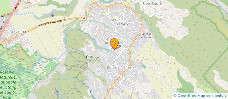 localisation de l'entreprise ASSOCIATION SPADA DI LUCE à SAINT-PAUL