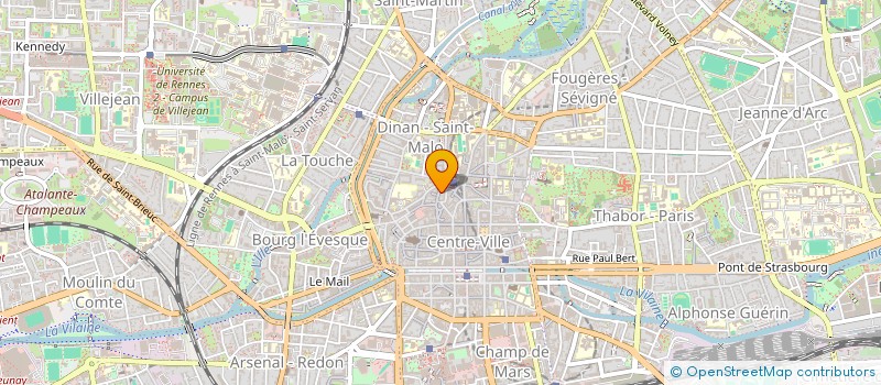localisation de l'entreprise ASSOCIATION SPARTACUS à RENNES