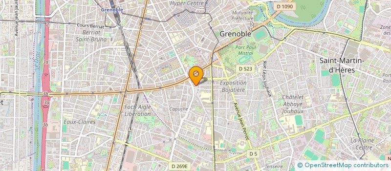 localisation de l'entreprise ASSOCIATION SPASMODIC CORE  GRENOBLE
