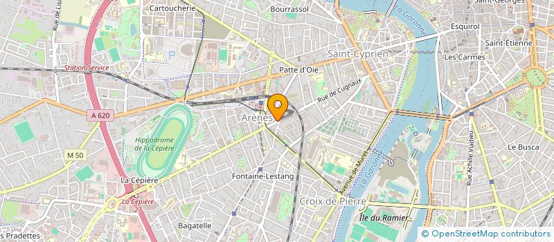 localisation de l'entreprise ASSOCIATION SPEAR HIT HOPE CONNEXION  TOULOUSE