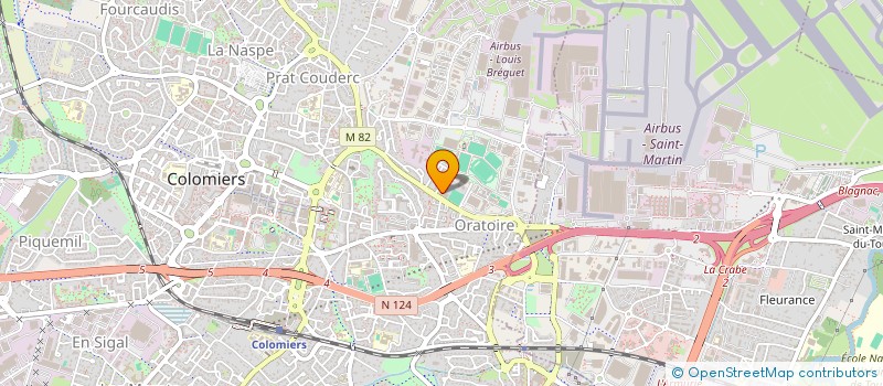 localisation de l'entreprise ASSOCIATION SPECTAMBUL à COLOMIERS