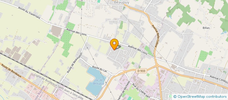 localisation de l'entreprise ASSOCIATION SPES  BEAUPUY