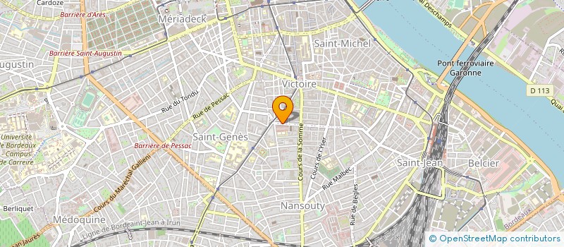 localisation de l'entreprise ASSOCIATION SPHERIK  BORDEAUX