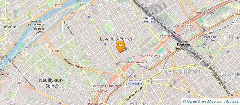 localisation de l'entreprise ASSOCIATION SPIRALE à LEVALLOIS-PERRET