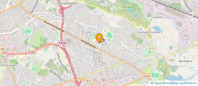 localisation de l'entreprise ASSOCIATION SPOON  TRELAZE