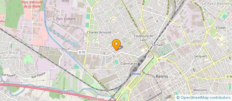 localisation de l'entreprise ASSOCIATION SPORT'ACLE AND CO  REIMS