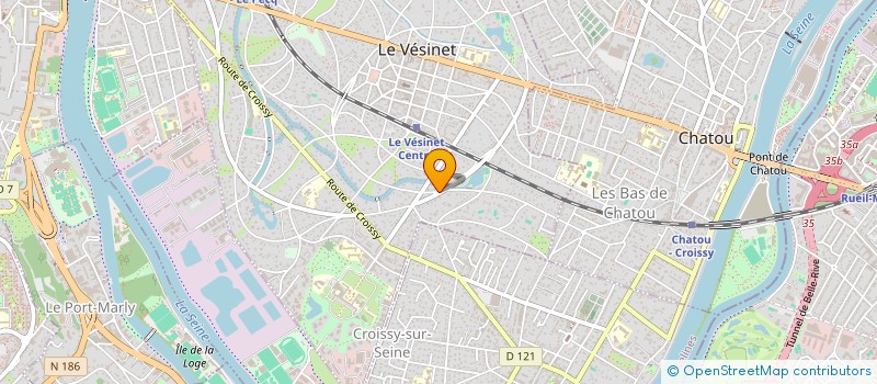 localisation de l'entreprise ASSOCIATION SPORT AVENTURE PERFORMANCE  LE VESINET