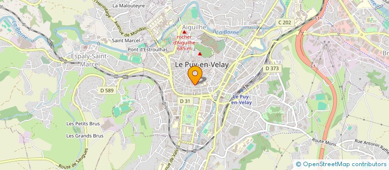 localisation de l'entreprise ASSOCIATION SPORT DEFI à LE PUY-EN-VELAY
