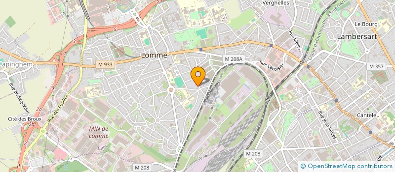 localisation de l'entreprise ASSOCIATION SPORT ENERGIE SANTE à LILLE