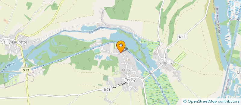 localisation de l'entreprise ASSOCIATION SPORT ET DETENTE  SAILLY-LE-SEC