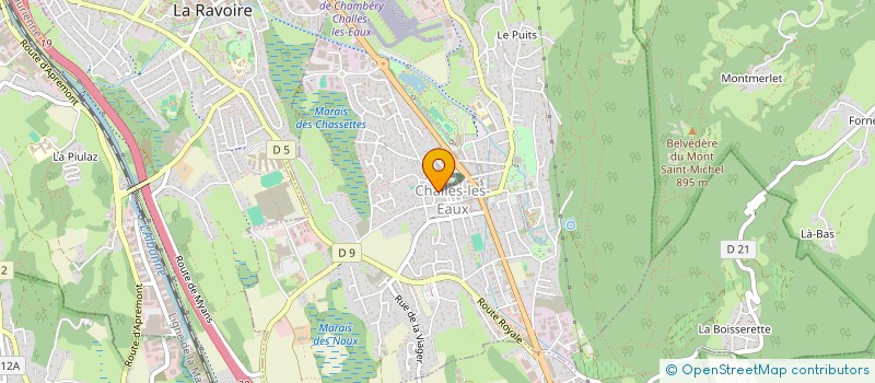 localisation de l'entreprise ASSOCIATION SPORT ET LOISIR  CURIENNE