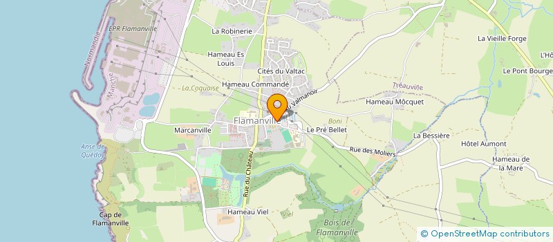 localisation de l'entreprise ASSOCIATION SPORT ET SANTE FLA3  LES PIEUX