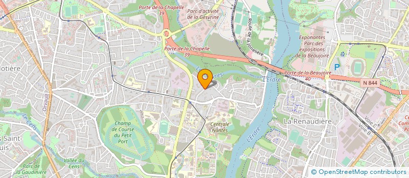 localisation de l'entreprise ASSOCIATION SPORT EVASION à NANTES