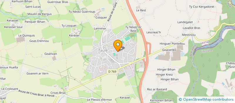 localisation de l'entreprise ASSOCIATION SPORT HENVICOISE  HENVIC