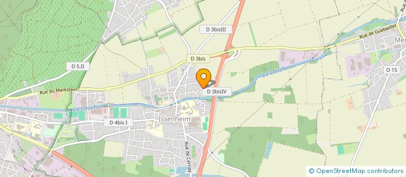 localisation de l'entreprise ASSOCIATION SPORT SANTE LOISIRS  HARTMANNSWILLER