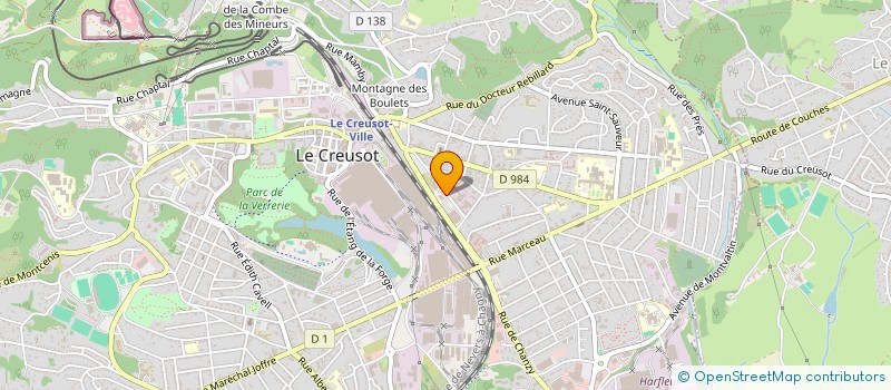 localisation de l'entreprise ASSOCIATION SPORT TONIC à LE CREUSOT