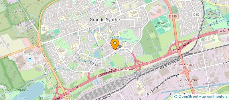 localisation de l'entreprise ASSOCIATION SPORTIF DES MAJORETTES DE FORT -MARDYCK  GRANDE-SYNTHE