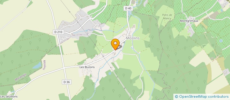 localisation de l'entreprise ASSOCIATION SPORTIVE  CHAVOT-COURCOURT