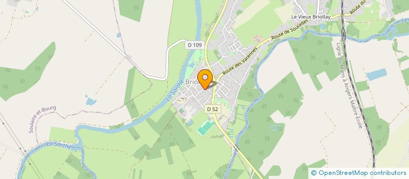 localisation de l'entreprise ASSOCIATION SPORTIVE à TIERCE