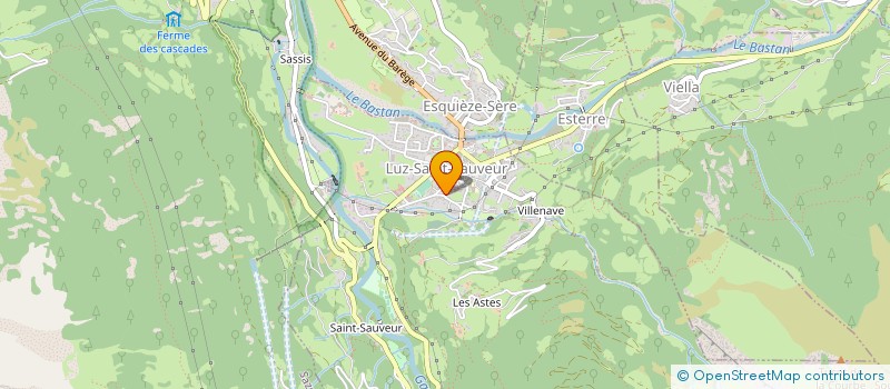 localisation de l'entreprise ASSOCIATION SPORTIVE à LUZ-SAINT-SAUVEUR