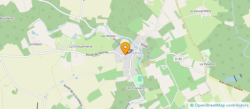 localisation de l'entreprise ASSOCIATION SPORTIVE  RILLY-SUR-LOIRE