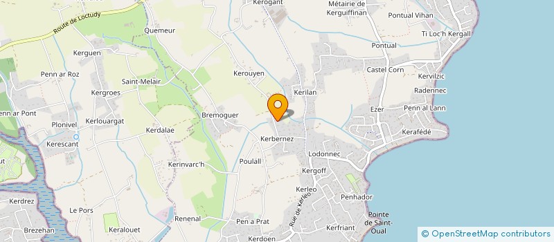 localisation de l'entreprise ASSOCIATION SPORTIVE à LOCTUDY