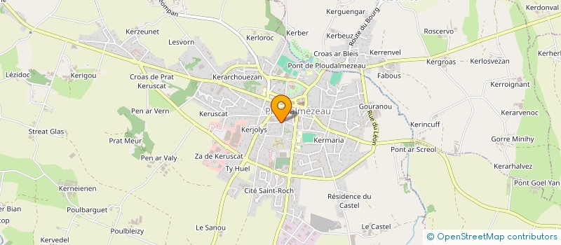 localisation de l'entreprise ASSOCIATION SPORTIVE à PLOUGUIN
