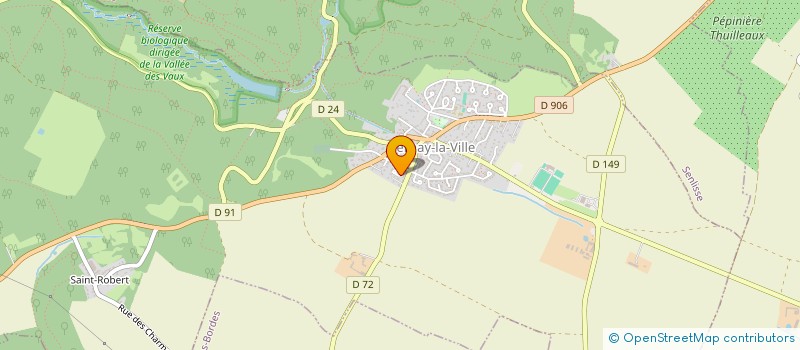 localisation de l'entreprise ASSOCIATION SPORTIVE AMBIANCE ET BIEN-ETRE  CERNAY-LA-VILLE