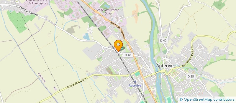 localisation de l'entreprise ASSOCIATION SPORTIVE ANTONIN PERBOSC D'AUTERIVE (ASAP)  AUTERIVE