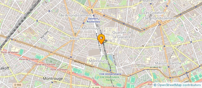 localisation de l'entreprise ASSOCIATION SPORTIVE ASMVB-BUSINESS  PARIS