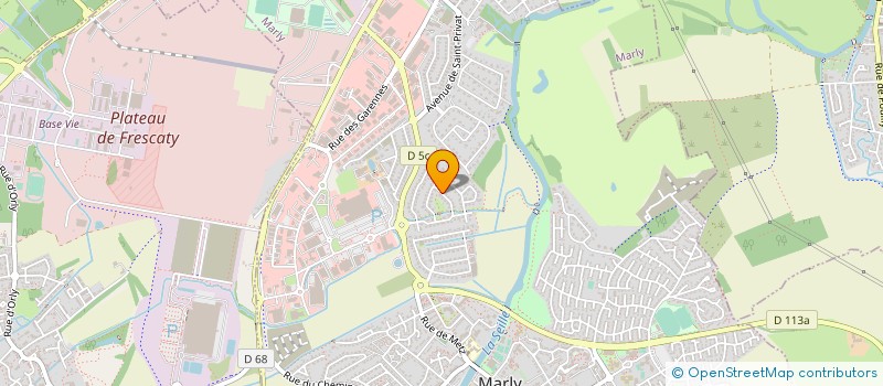 localisation de l'entreprise ASSOCIATION SPORTIVE ASPTT COMMUNAUTE AGGLOMERATION METZ METROPOLE  METZ