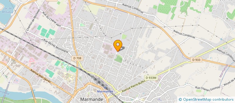 localisation de l'entreprise ASSOCIATION SPORTIVE AUTOMOBILE GASCOGNE AGENAIS  MARMANDE