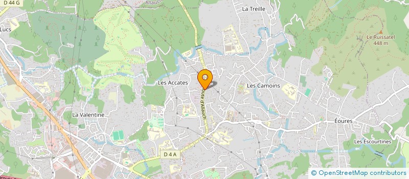 localisation de l'entreprise ASSOCIATION SPORTIVE AUTOMOBILE MTCOM LCC CONCEPT à MARSEILLE